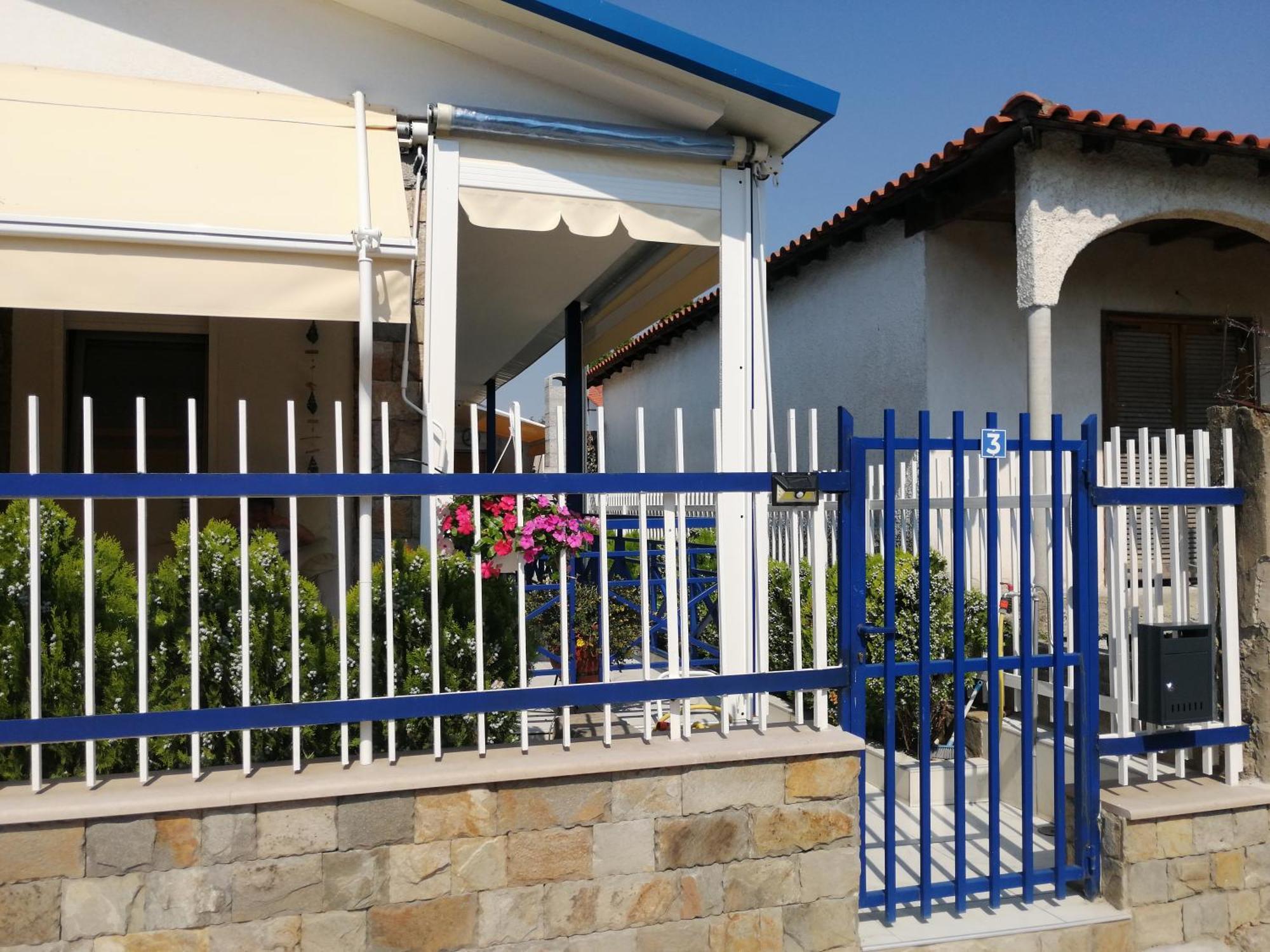 Villa Blue House Nea Kallikrateia Zimmer foto